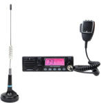 PNI Statie radio CB TTi TCB-900 EVO DSS Mic Gain 12-24V si antena CB PNI ML29 34cm cu magnet si cablu inclus (TTI-PACK80) Statii radio