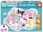 Educa Puzzle pentru copii Educa de 250 piese - Hello Kitty și prietenii (EDU20506) Puzzle