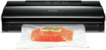 Tefal Aparat de vidat VacuPack Classic VT254070, funcții de sigilare, vidare, oprire, 18 pungi, plastic, negru