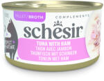 Schesir Schesir Complements hús- vagy hallében gazdaságos csomag 24 x 70 g - Tonhal & sonka