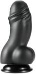 Hidden Desire Dildo Fat Boys cu Ventuza, PVC, Negru, 19 cm Dildo