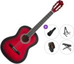 Pasadena PC-10 Premium SET 4/4 Red Burst Klasszikus gitár