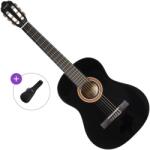 Valencia VC104L Basic SET 4/4 Black Klasszikus gitár