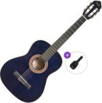 Valencia VC103 Basic SET Blue Sunburst Klasszikus gitár