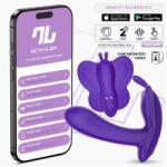 INTOYOU App Series Wingy Butterfly Vibrator with App Dark Purple Vibrator