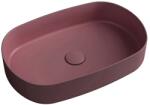 ISVEA Lavoar pe blat, 55x36 cm, fara preaplin, maroon red SAPHO Infinity (10NF65055-2R)