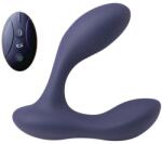 Lola Stimulator prostată Spice It Up P-Bliss Blue, 2 motoare, telecomandă, 6 moduri, reîncărcabil, 11 cm (8022-03lola)