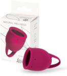 Lola Cupă menstruală Natural Wellness Peony Small Wine, silicon medical, reutilizabilă (ATR-4000-11lola)