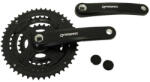 Prowheel hajtómű mtb alu 28/38/48t 170m ty-cq01, fekete láncvédő nélkül