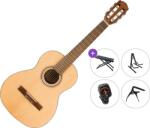Fender CN-30 Nylon 3/4 WN Premium SET Natural Chitară clasică mărimea ¾ pentru copii