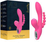 Sweet Play - vibrator pentru punctul G cu sondă anală și funcție de aspirație (roz) (5904703650386) Vibrator