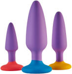 DreamToys Dreamtoys Love Signal - set de dopuri anale (mov) (8720365107849)