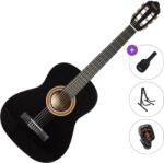 Valencia VC103 Standard SET Black Chitară clasică mărimea ¾ pentru copii