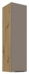 TEMPO KONDELA Dulăpior superior, sandgrau/stejar artisan, FRISBO 30 G-108 1F