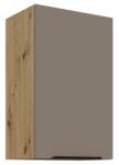 TEMPO KONDELA Dulăpior superior, sandgrau/stejar artisan, FRISBO 45 G-72 1F