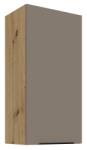 TEMPO KONDELA Dulăpior superior, sandgrau/stejar artisan, FRISBO 45 G-90 1F