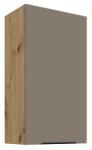 TEMPO KONDELA Dulăpior superior, sandgrau/stejar artisan, FRISBO 50 G-90 1F