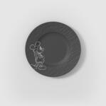 Villeroy & Boch Manufacture Rock Mickey Mouse desszertes-reggelizőtányér 21, 7cm (1047192640)
