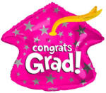 Kaleidoscope Ballagási lufi 18" 45cm Congrats Grad (LUFI324274)