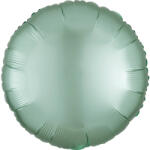  Zöld Silk Lustre Mint kör fólia lufi 43 cm (DPA9914107) - eking