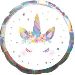  Unikornis Holographic fólia lufi 43 cm (DPA9916529) - eking