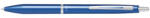 Pilot Golyóstoll, 0, 32 mm, nyomógombos, metálkék tolltest, PILOT "Acro 1000", kék (ACRO1000-COF-SB) - iroszer24