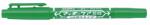  Marker permanent cu doua capete Zebra, Mckie Care, 0.5 mm/1 mm, verde (ZB51864)