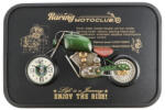 AdTrend Ceas perete decor Motocicleta metal multicolor III 60 x 40 x 6, 5 cm (119201C)