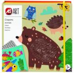 AS Set desen AS Art cu creioane si animale (1038-21051)