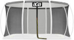 AGA Plasă de protecție pentru trambulină dreptunghiulară 244x335 cm (MRRC0811-8Black)
