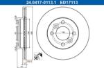 ATE Disc frana ATE 24.0417-0113.1 (24.0417-0113.1)