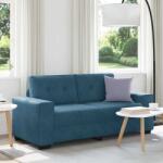 vidaXL Canapea extensibila albastra, 180x77x82 cm, catifea GartenMobel Dekor (4105131) Canapea