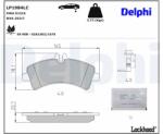DELPHI Set placute frana DELPHI LP1984LC (LP1984LC)