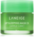 LANEIGE Lip Sleeping Mask нощна регенерираща маска за устни цвят Apple Lime 20 гр
