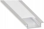 SmartLED 1 m-es beépíthető profil LED szalagokhoz, ezüst/fehér 7549 (SD0105)