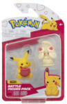  Set de 2 figurine Pokémon - Alcremie și Pikachu de Ziua Îndrăgostiților (PKW2489) Figurina