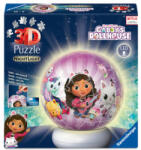 Ravensburger Puzzle 3D - Casă de păpuși Gabi cu lumină de noapte (12008059)