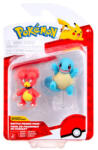  Set de 2 figurine Pokémon - Magby și Squirtle (PKW3581) Figurina