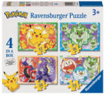 Ravensburger Puzzle 4în1 - Pokémon (12004026) Puzzle