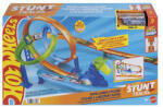 Mattel Set de pistă Hot Wheels cascadorie cu dublu cerc (JHK73)