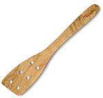 Lion Sabatier Turnător de bucătărie 30 cm, cu orificii, maro, lemn de măslin, Lion Sabatier (LS653055)