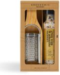  Set cadou, sare de mare cu lămâie și piper 260 g și râșniță cu cutie, Greenomic (GREE4553)