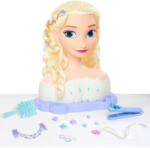 Just Play Disney Jégvarázs: Elza fodrász babafej kiegészítőkkel (DISNEY-32796) - jatekbirodalom