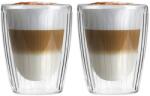 Vialli Design Стъклени чаши в комплект 2 бр. за капучино 250 ml Livio Duo - Vialli Design (1661)