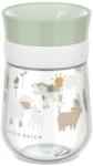 Mepal Светлозелена пластмасова детска чаша 300 ml Little Farm by Little Dutch - Mepal (108018565399)