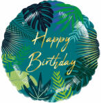 Amscan Happy Birthday Tropical fólia lufi 43 cm (DPA9917431)