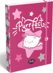 Lizzy Card Cicás füzetbox A/5, Lizzysuli, Kittok Stars Purrfect (LIZ-7470217002) - mesescuccok