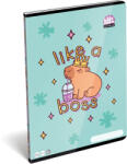 Lizzy Card Kapibara tűzött füzet A/4, 32 lap sima, Lizzysuli, Lollipop Capybara (LIZ-7500166000) - mesescuccok