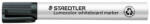 STAEDTLER Táblamarker, 2-5 mm, vágott, STAEDTLER "Lumocolor 351 B", fekete (351 B-9) - eztkapdki