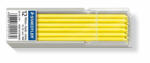 STAEDTLER Jelölőkréta hegy, mindenre író, lemosható (omnichrom), STAEDTLER "Lumocolor 218", sárga, 12szál/doboz (218-1)